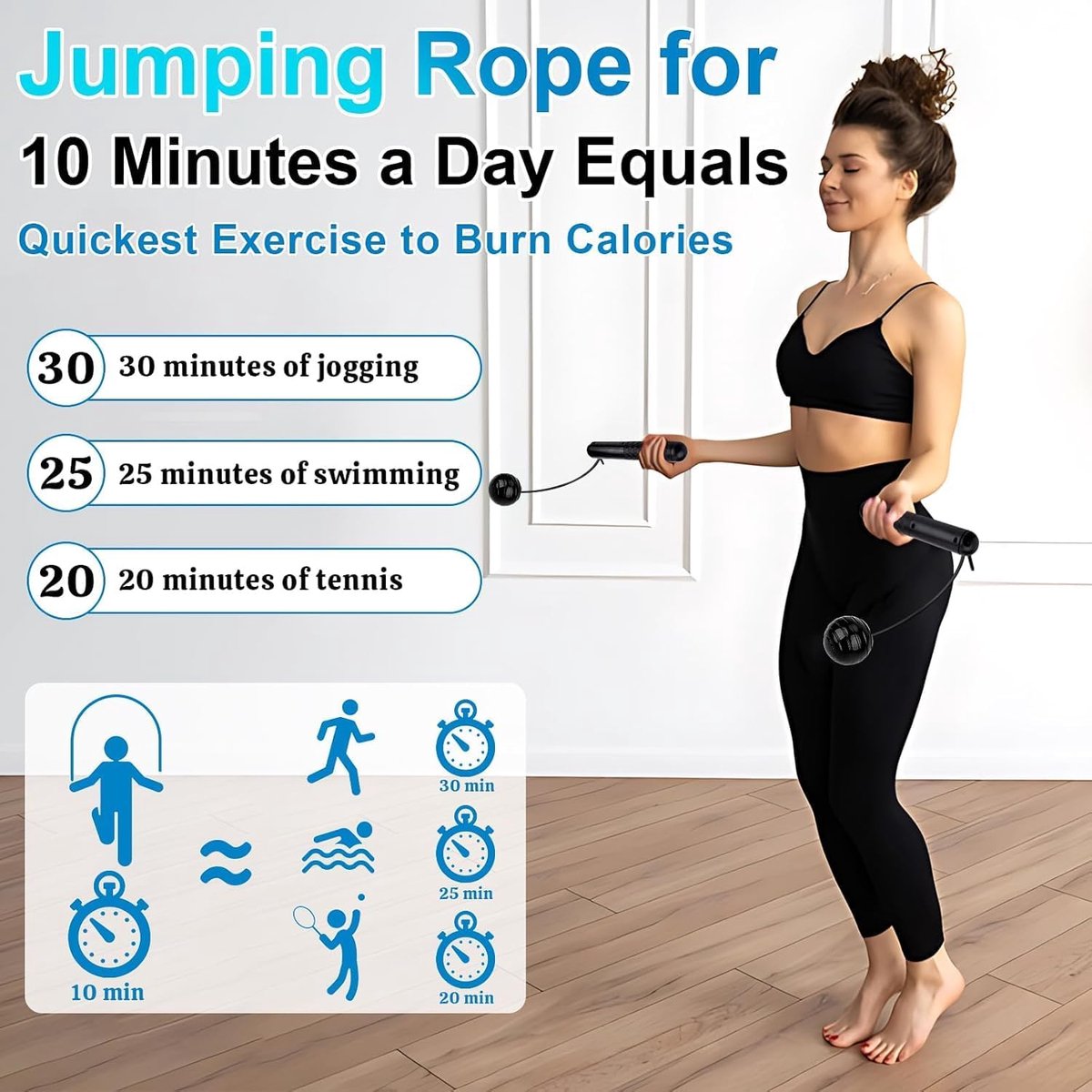 Cordless Adjustable Jump Rope