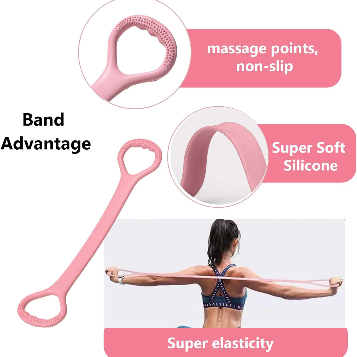 Multifunctional Figure 8 Resistance Band