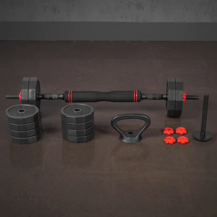 3-In-1 Adjustable Dumbbell Set