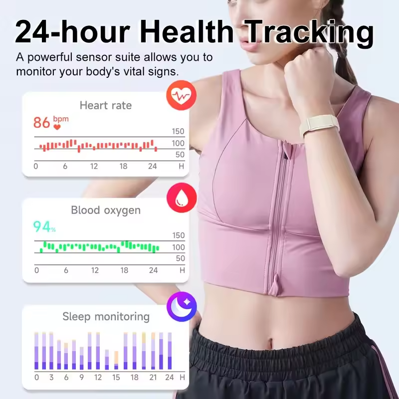 Smart Health Tracking Bracelet