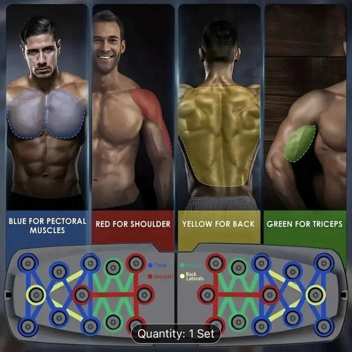 Multifunctional Push-Up Board